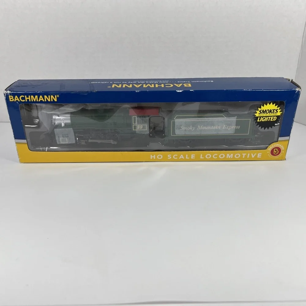 HO Scale SMOKEY MOUNTAIN EXPRESS 0-6-0 Locomotive‎ & Tender Bachmann New 50402
